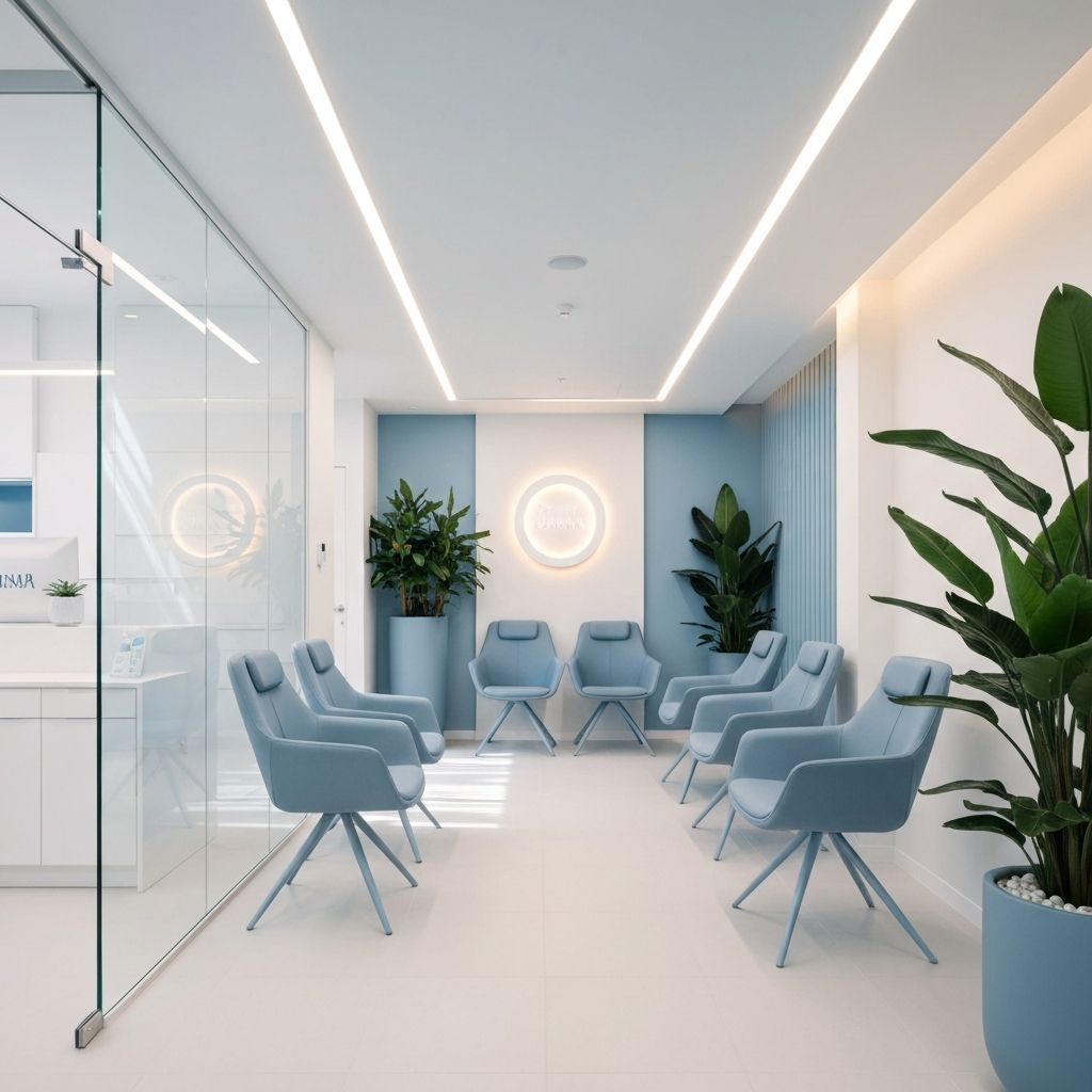 Welcoming reception area and waiting room at Dr Hung Pham Dental Surgery in Nunawading